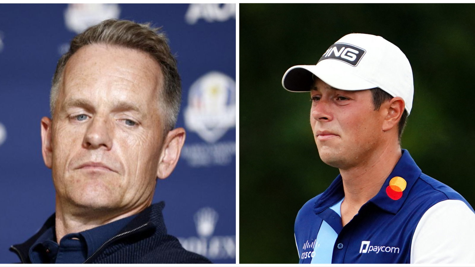 European Ryder Cup skipper Luke Donald reveals Viktor Hovland's confession